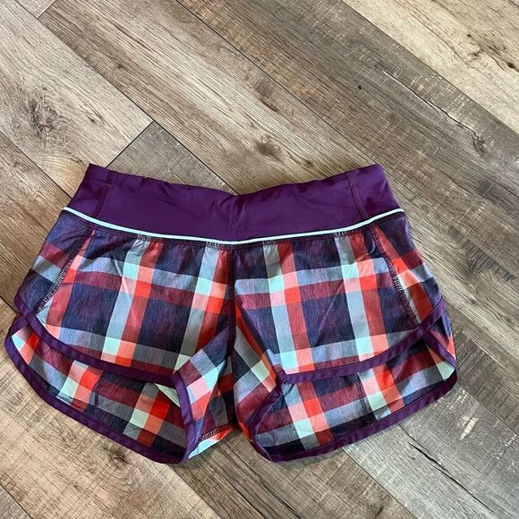 Lululemon Athletica Tracker Running
Shorts Berry Yum Size 2 - Picture 3 of 9